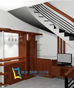 Giá tay vịn cầu thang gỗ