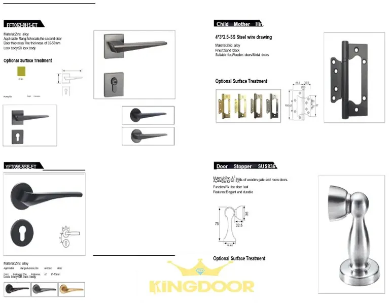 Báo giá cửa gỗ carbon tháng 8/2024 Phukien2