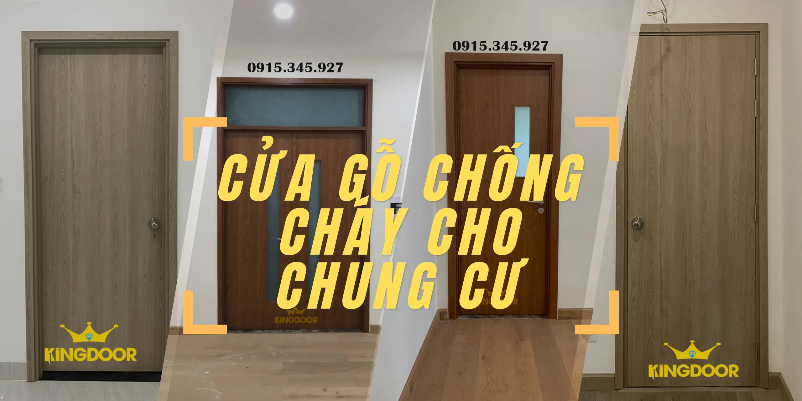 Báo giá cửa gỗ chống cháy chung cư