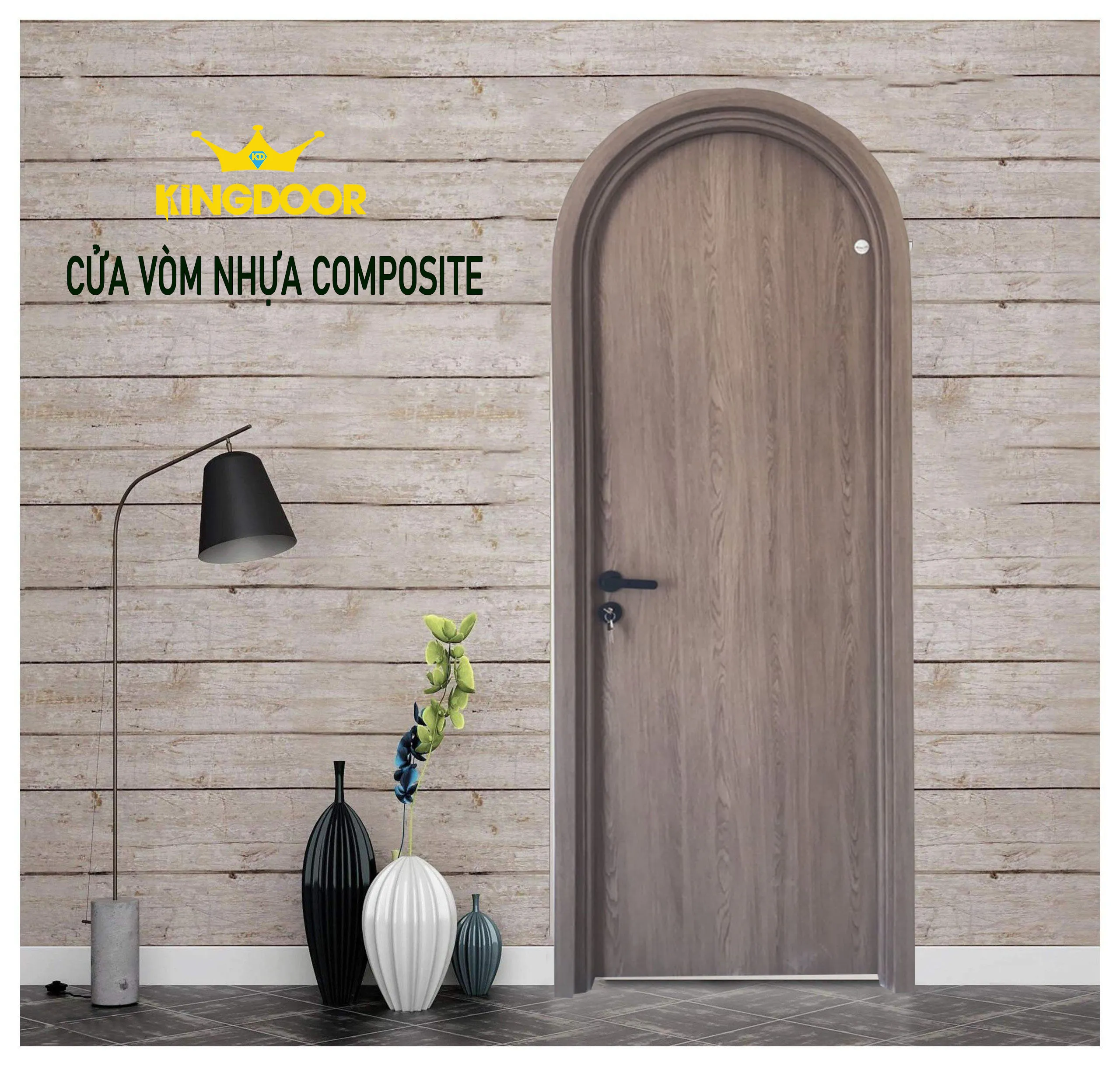 Cửa vòm nhựa composite SYE V09P