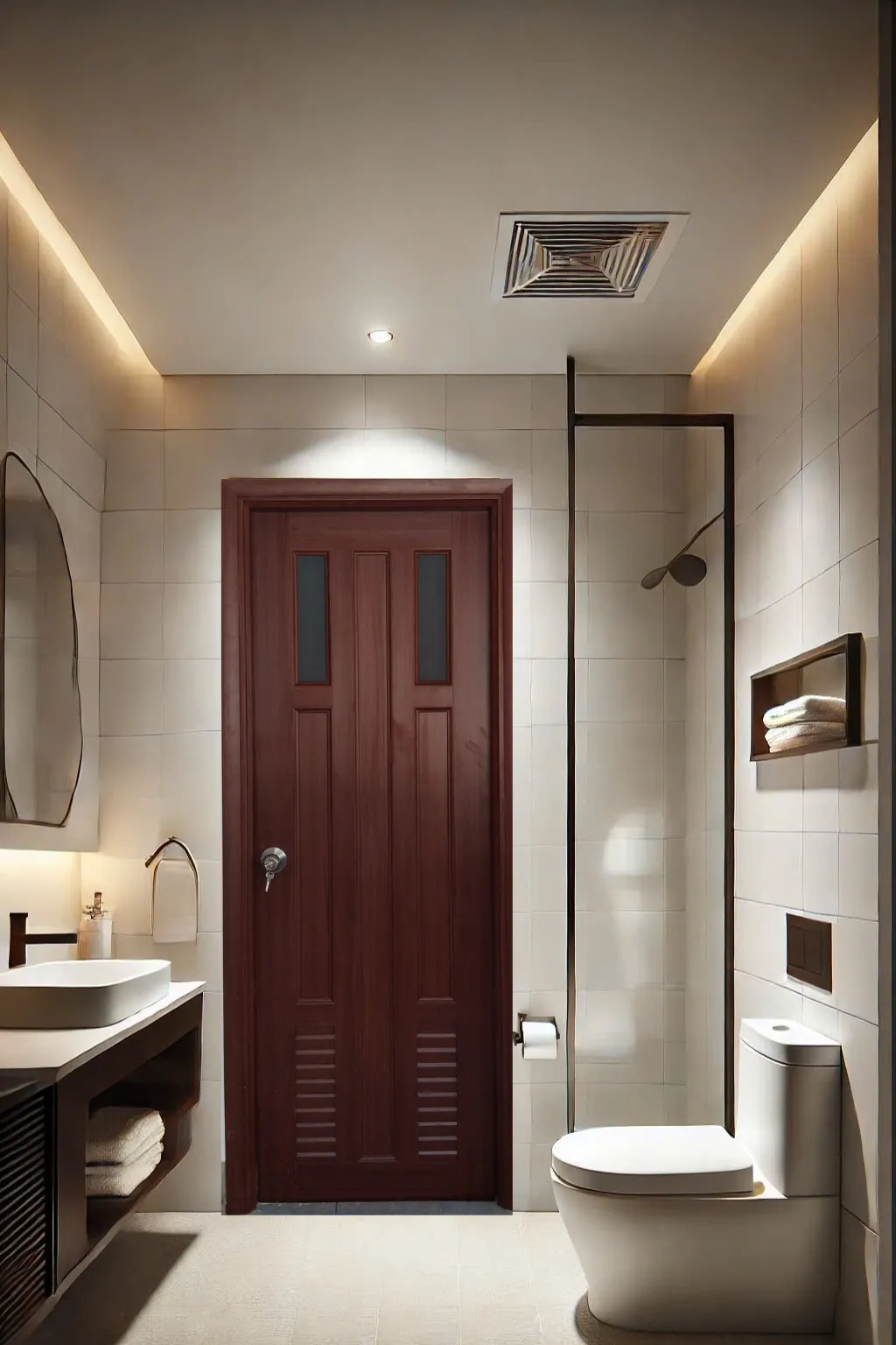 cửa nhựa đài loan cho nhà vệ sinh