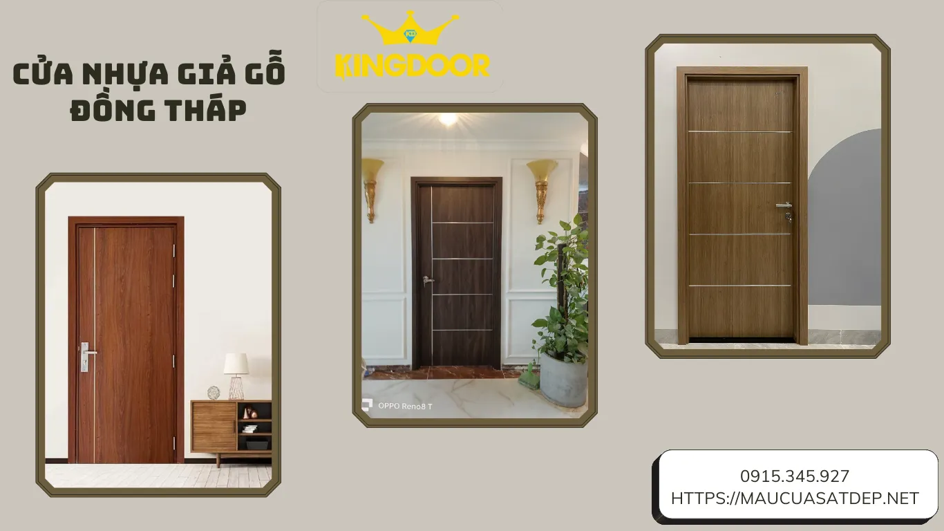 cửa nhựa giả gỗ đồng tháp