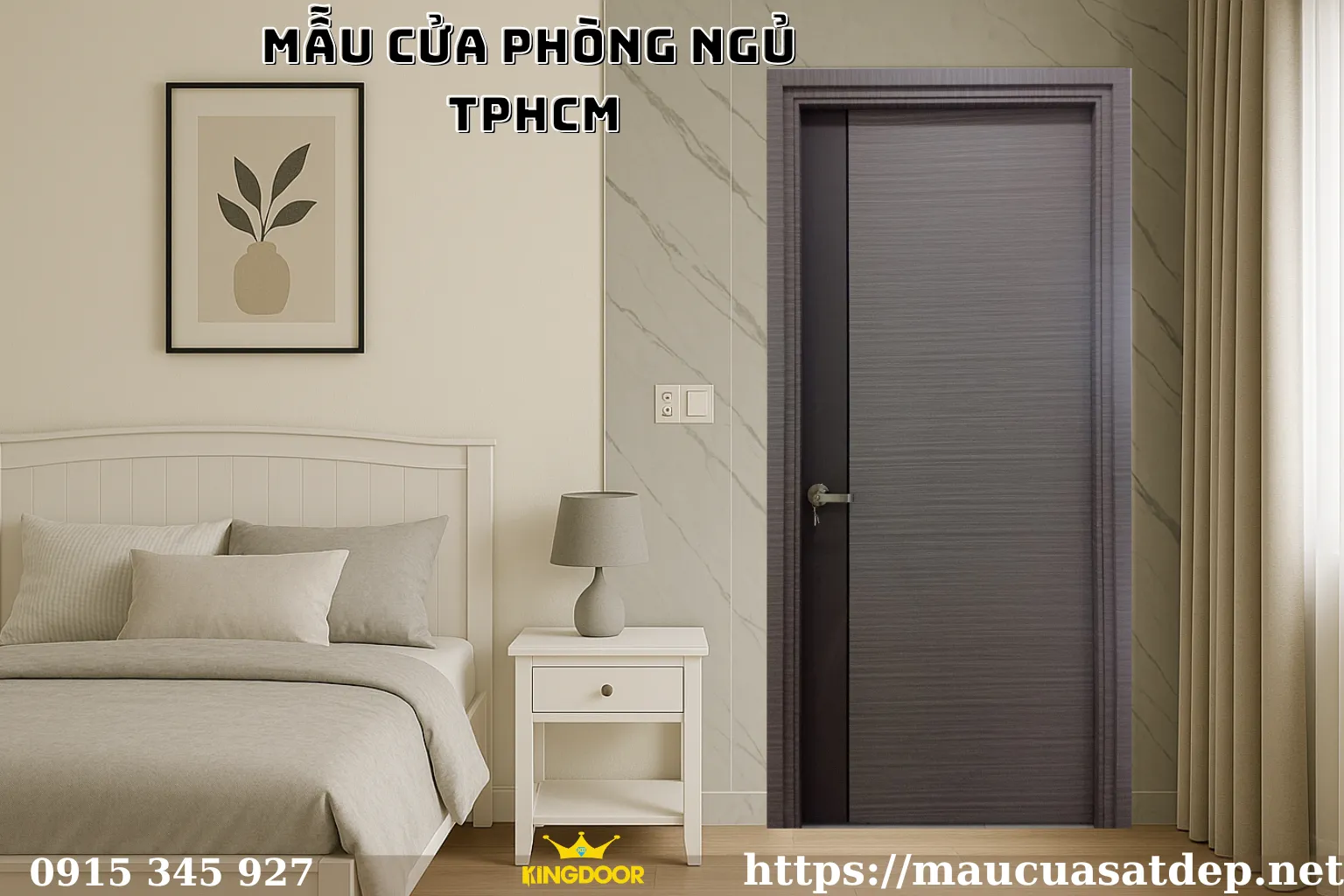 Cửa Phòng ngủ tại TPHCM- Mẫu đẹp, giá rẻ