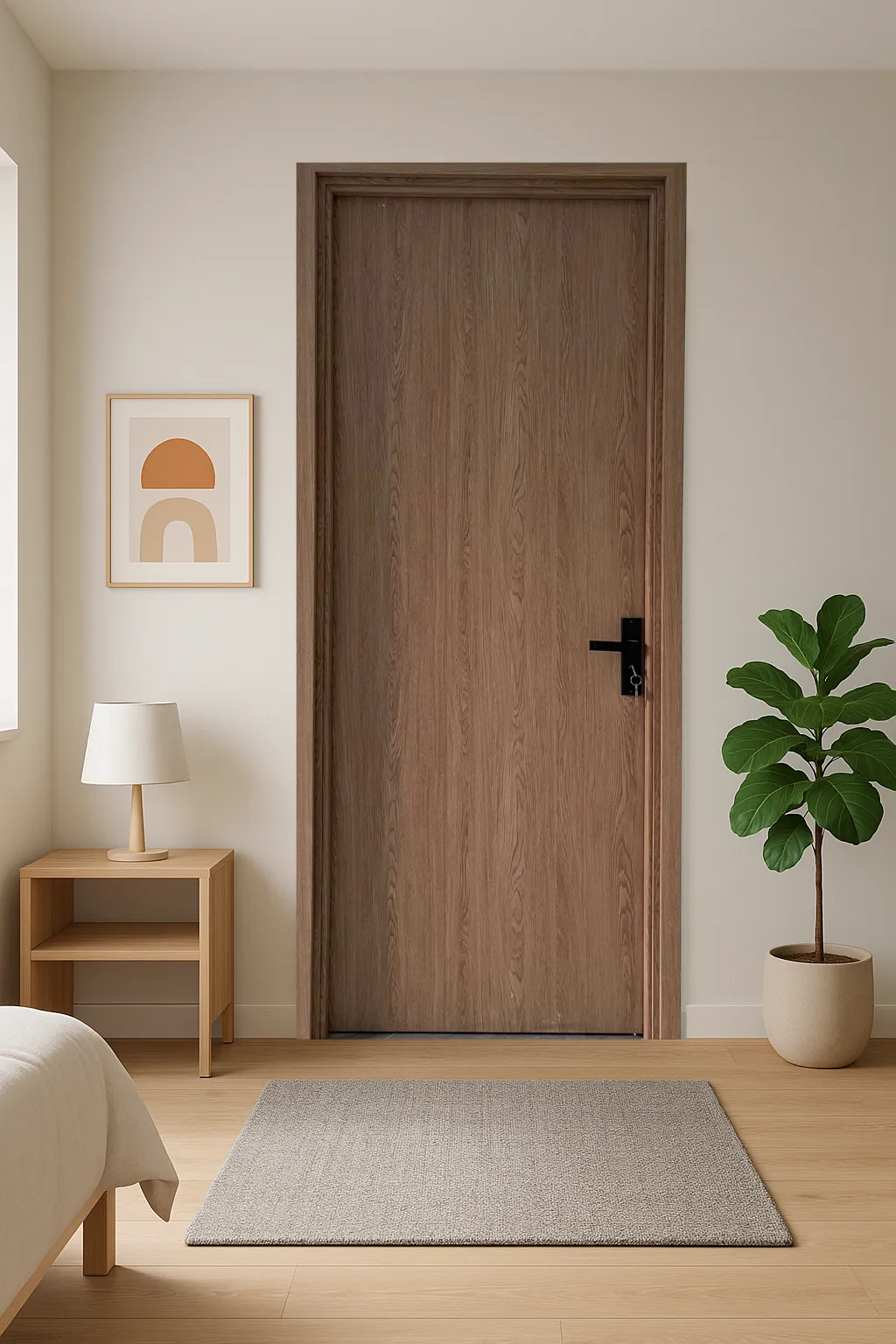 Cửa composite phòng ngủ tại Tân Bình
